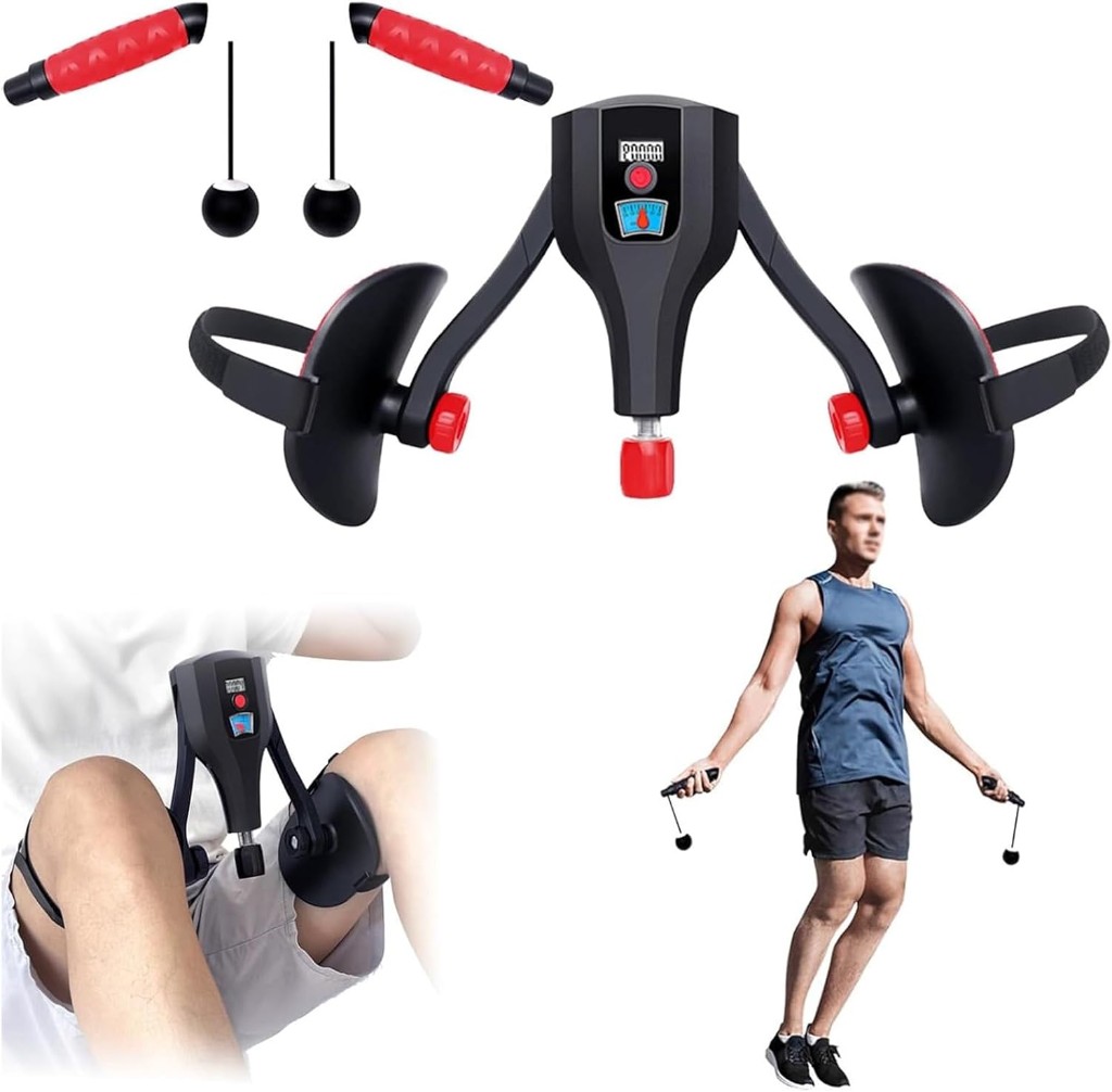 Kit Plankprost: entrenador de muslos con contador y comba inalámbrica
